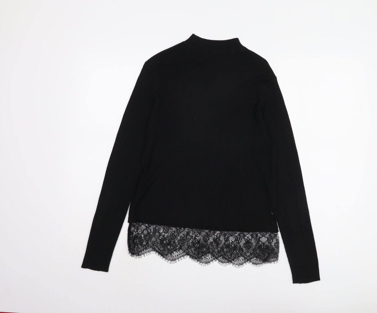 Jacqueline de Yong Women's Black XS Pullover Jumper