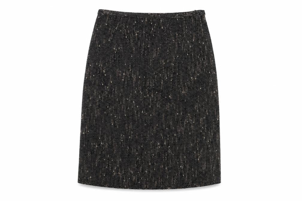 Viyella Women's Black Petite Skirt UK 10