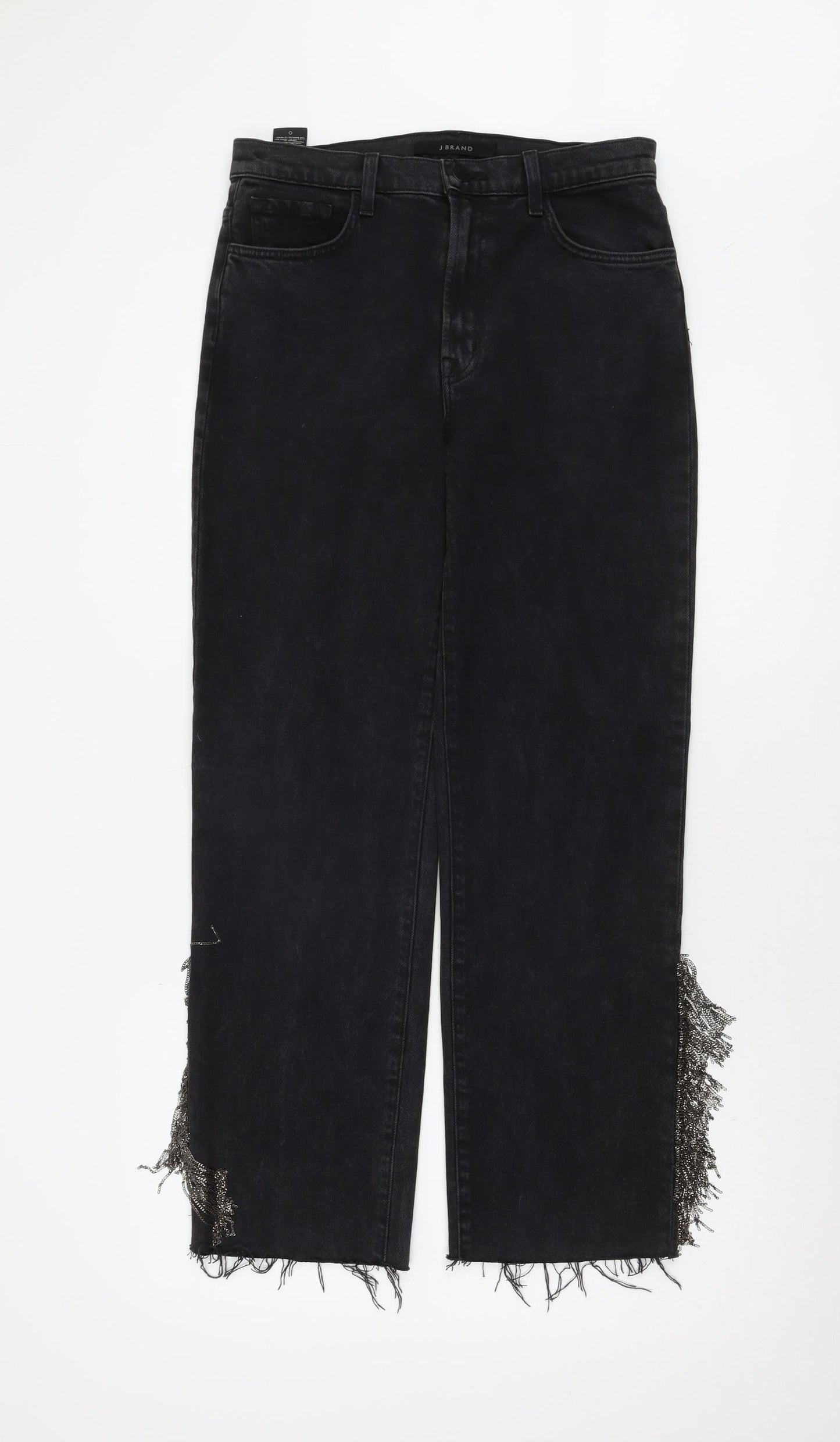 J Brand Women Black Straight Jeans Size 29