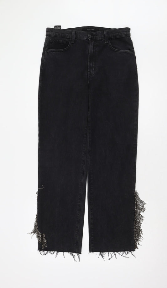 J Brand Women Black Straight Jeans Size 29