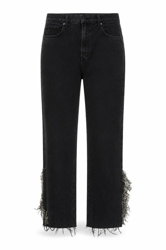 J Brand Women Black Straight Jeans Size 29