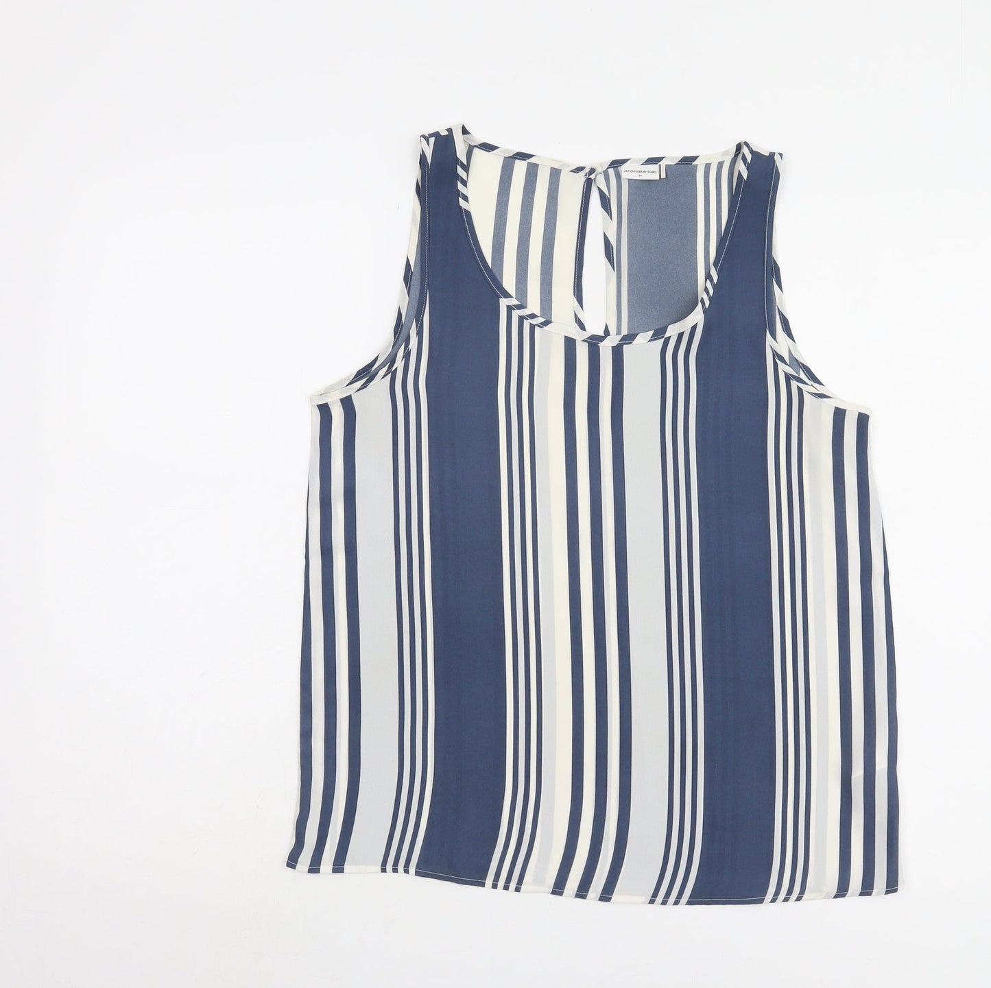 Jacqueline de Yong Women's Striped Tank Top Size 8