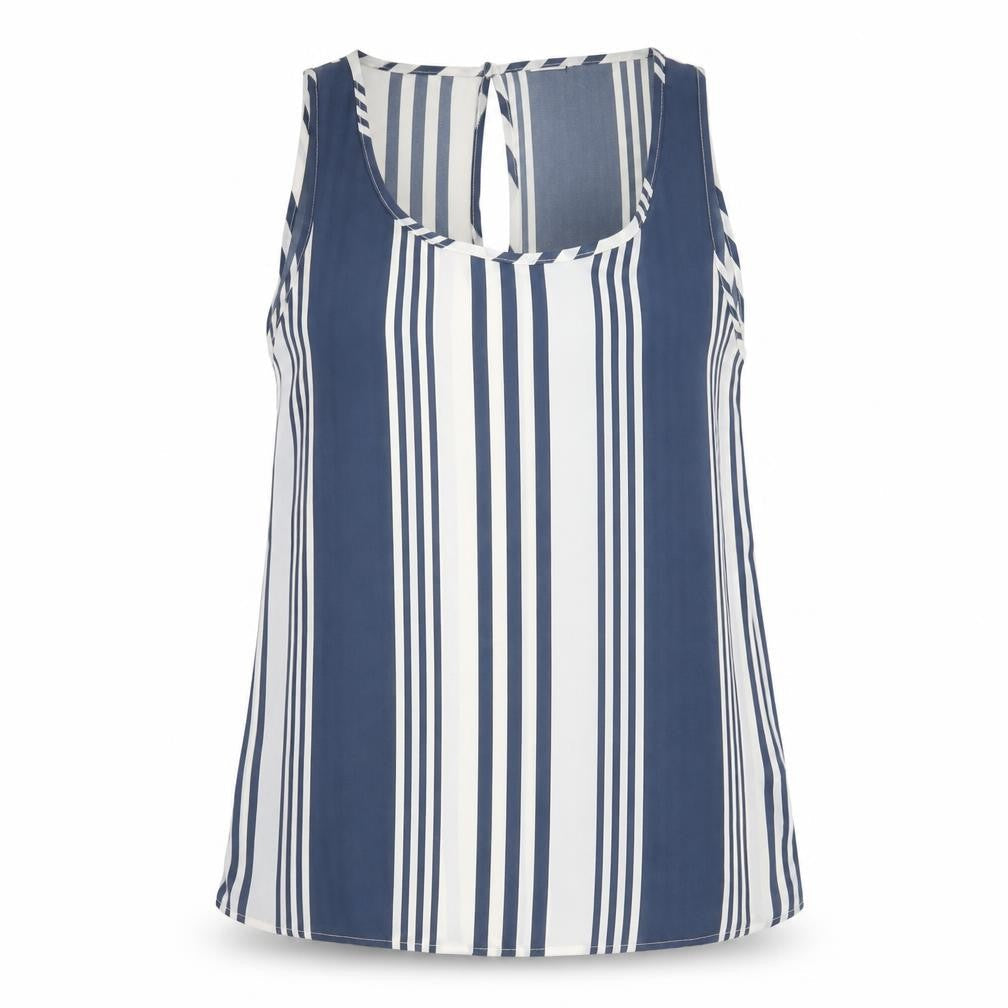 Jacqueline de Yong Women's Striped Tank Top Size 8