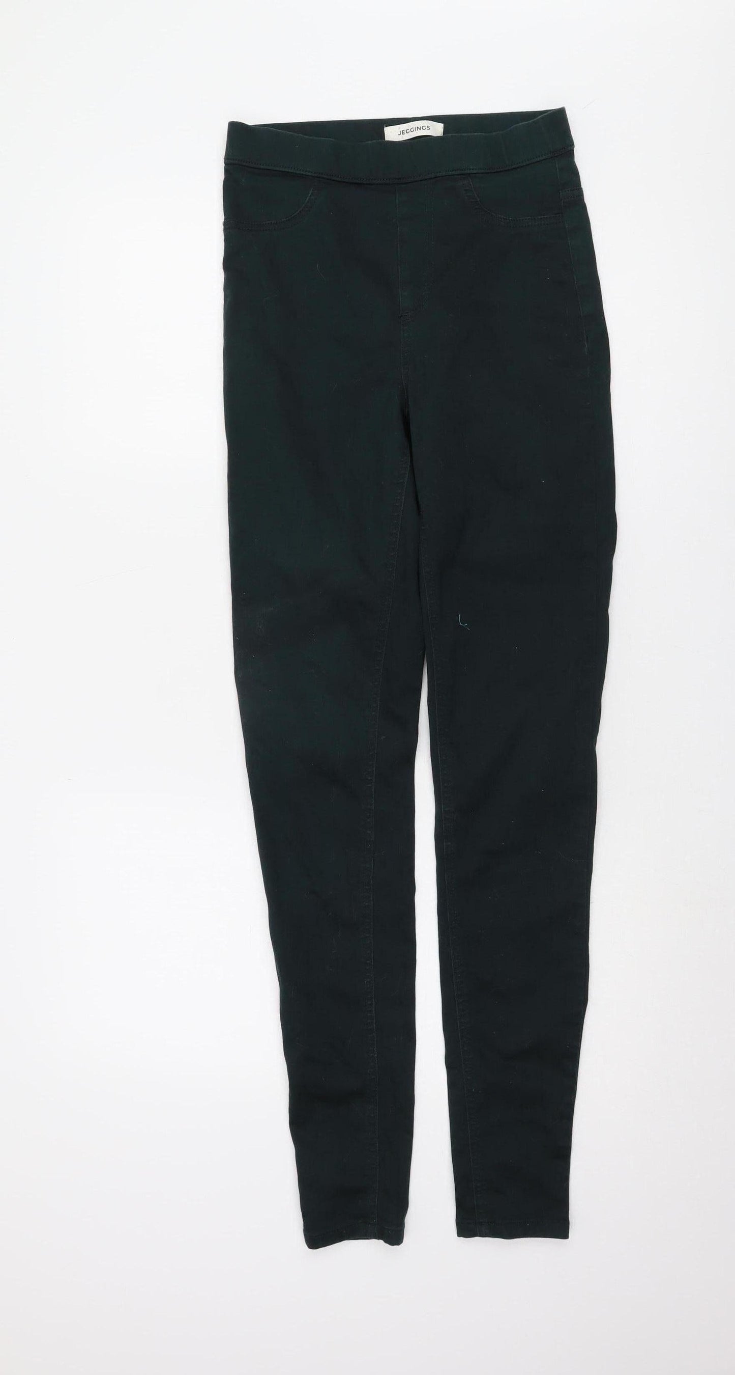 Marks & Spencer Women's Green Slim Jeggings Size 8