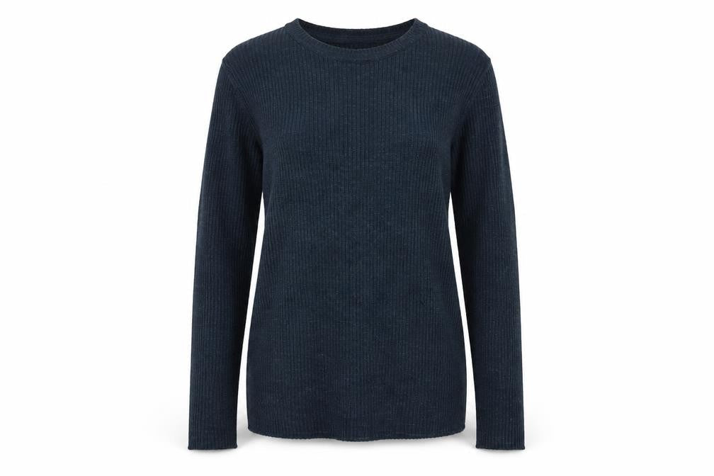 Fat Face Women's Blue Crew Neck Pullover Jumper Size 8