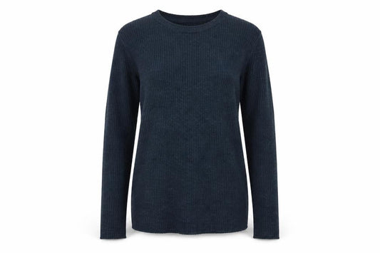 FatFace Women's Blue Crew Neck Pullover Jumper Size 8