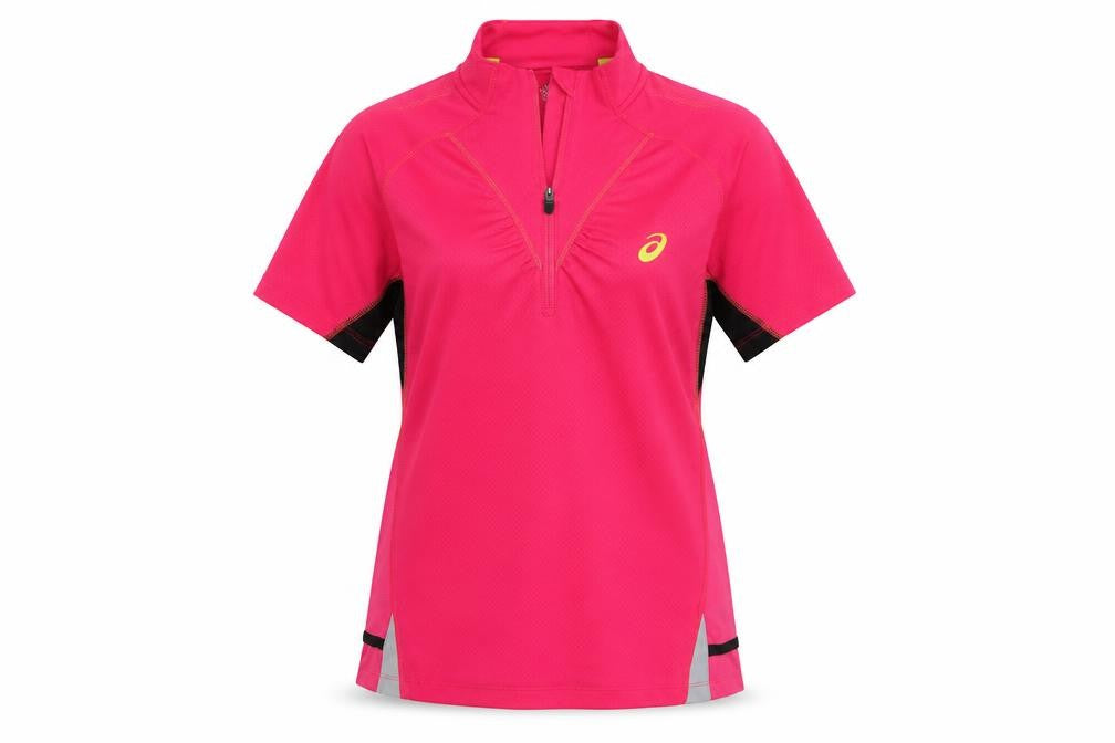 Asics Women’s Pink Short Sleeve Athletic Top, S