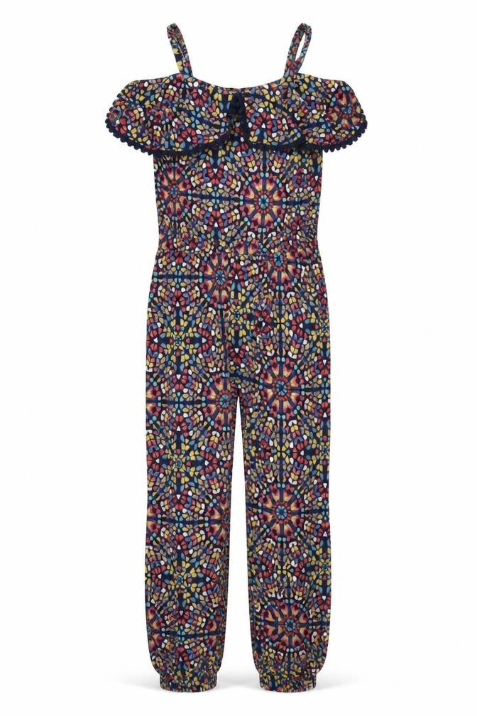 Mandaray Girls' Multicoloured Jumpsuit 11-12 Years