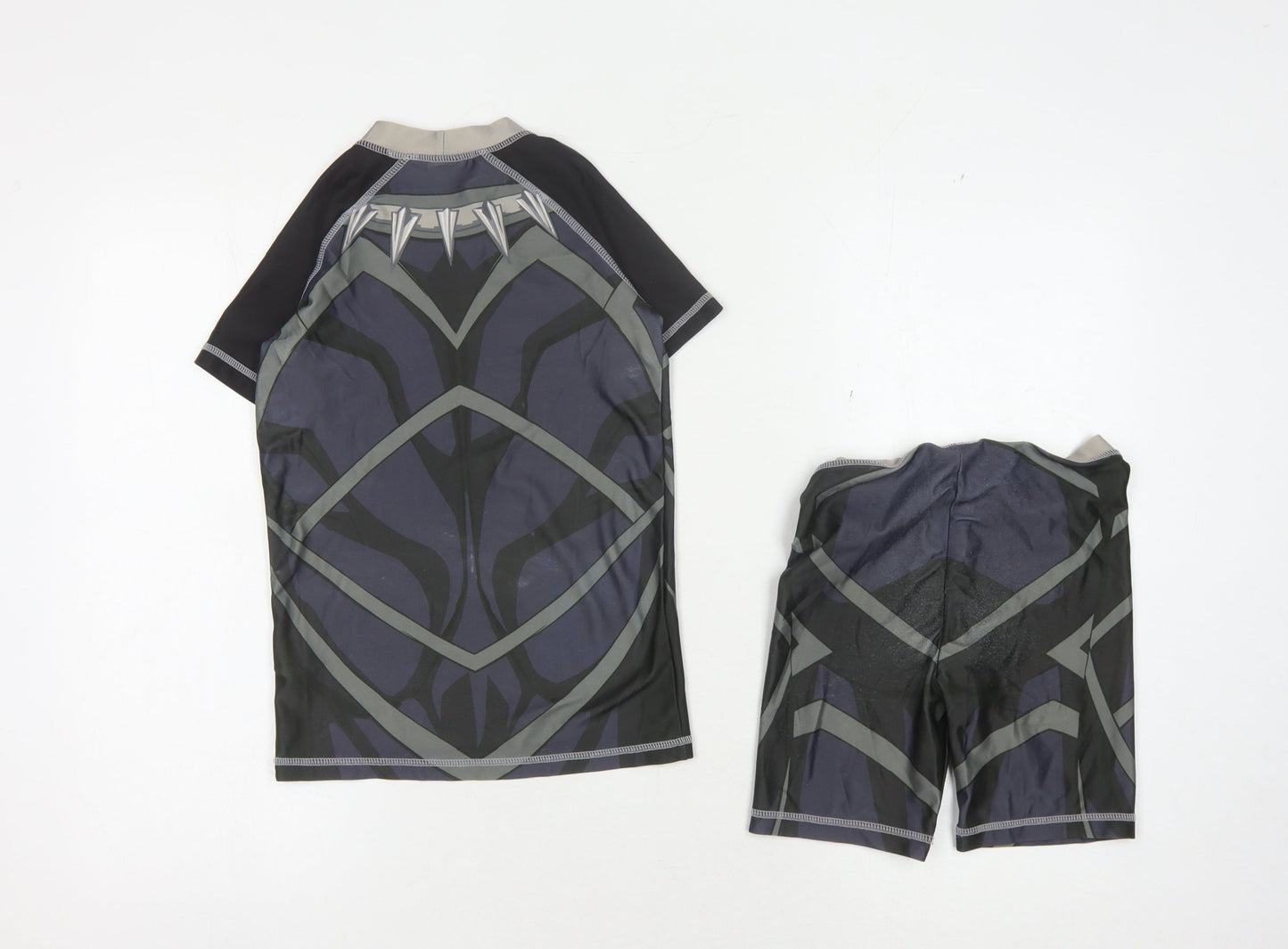 Character.com Boys Black Panther Swim Set 7-8 Years