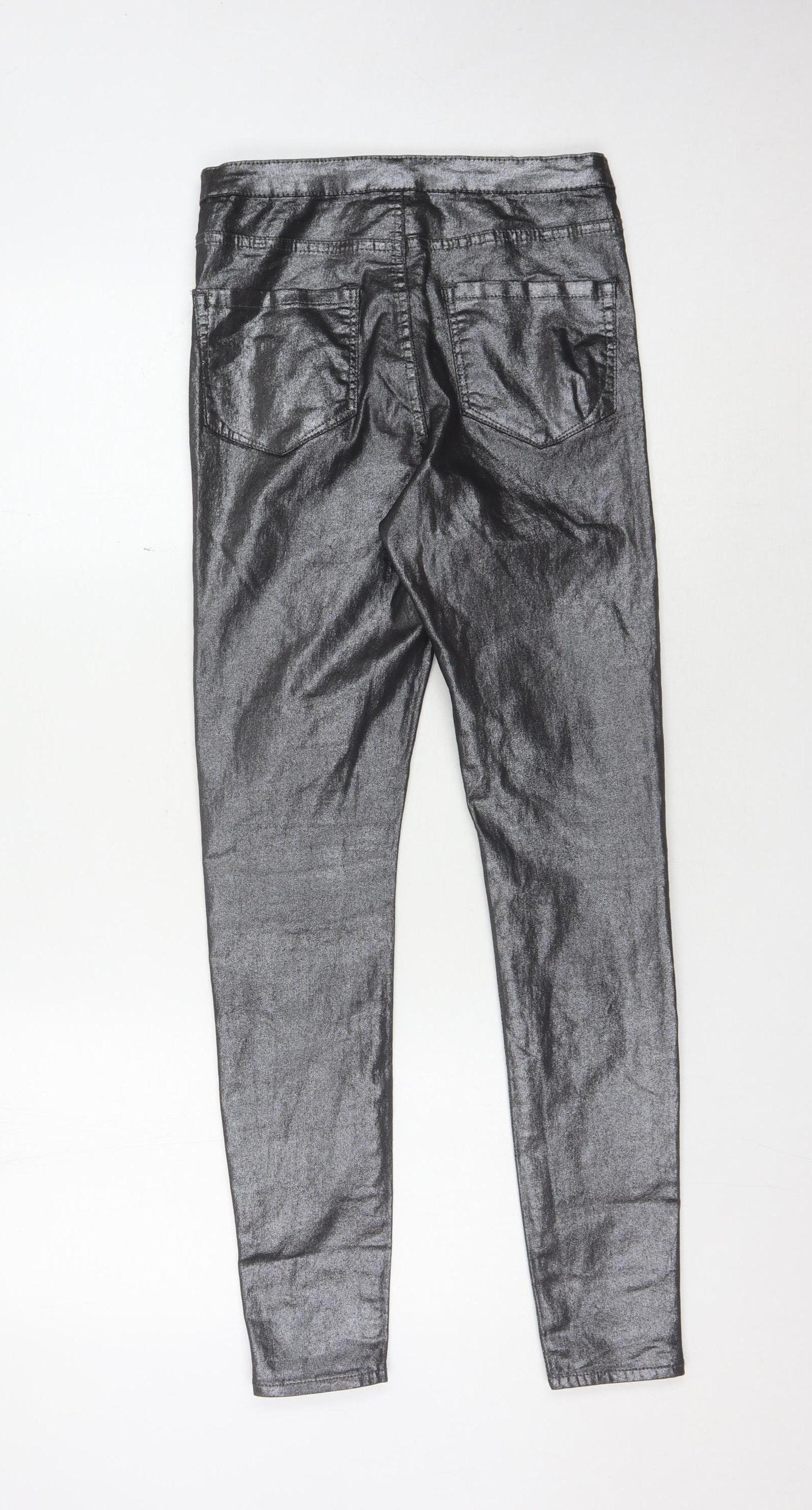Denim Co. Women's Black Skinny Jegging, Size 10