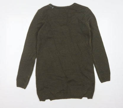 Tezenis Women's Green Pullover Jumper, Size M