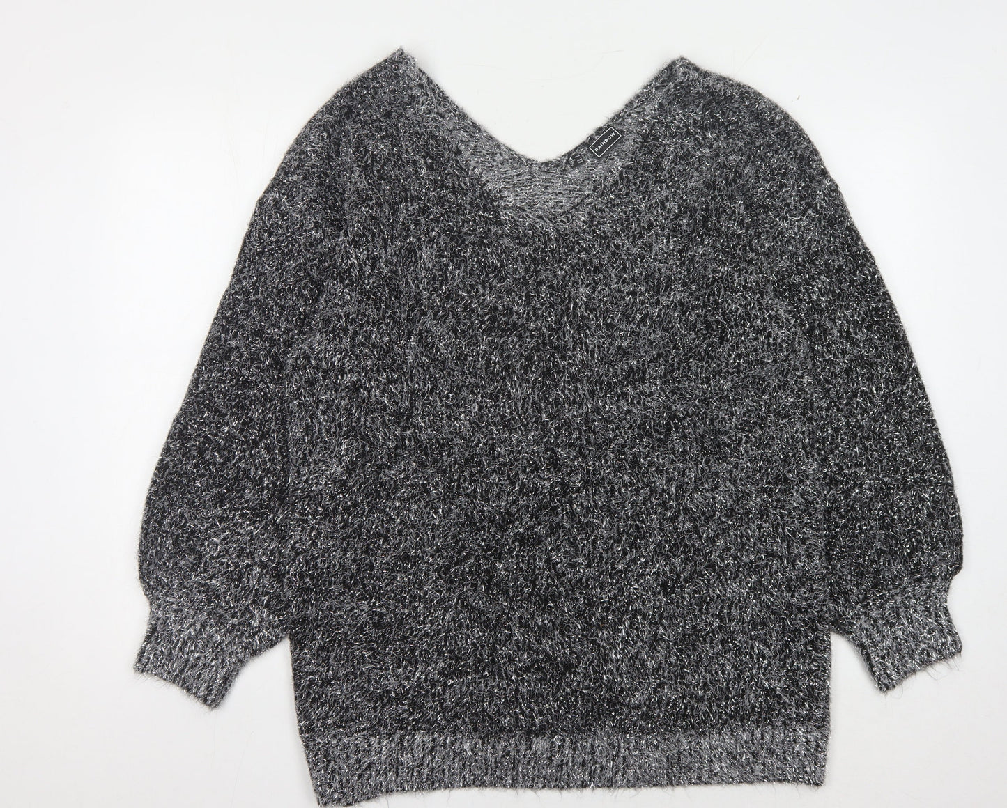 RAINBOW Women's Grey Jumper L Acrylic Polyester
