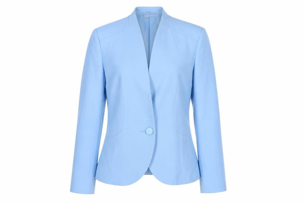 Alexon Women’s Blue Blazer, UK Size 10, Shawl Collar