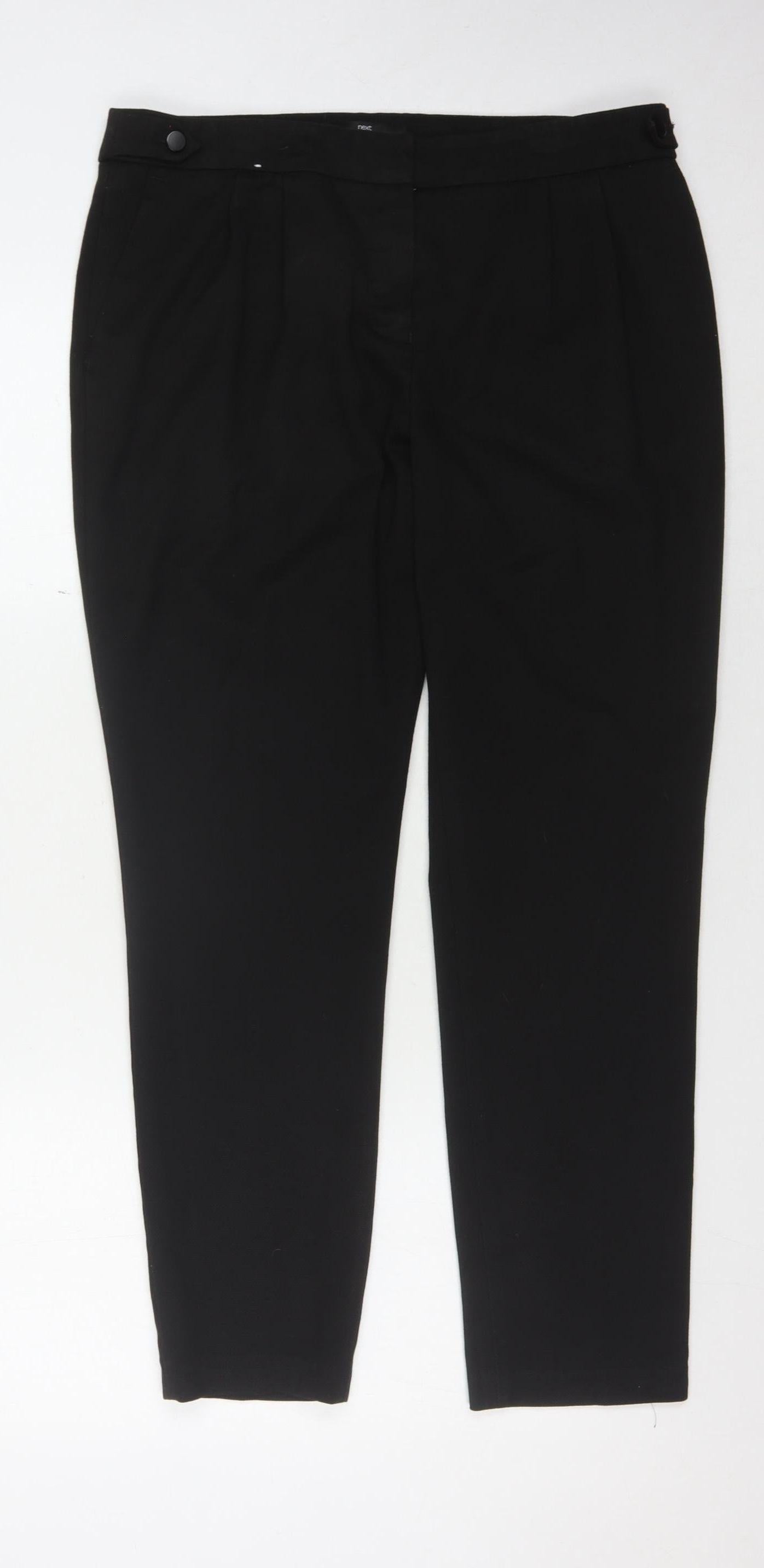 Next Women's Black Trousers Size 12