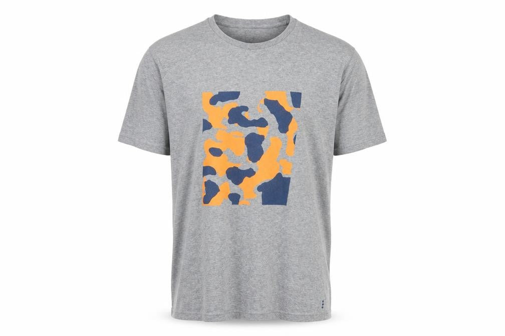 Kin by John Lewis Men's Grey Graphic Print T-Shirt L