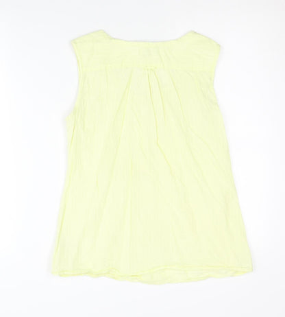 Peter Storm Women's Yellow Basic Blouse Size 10