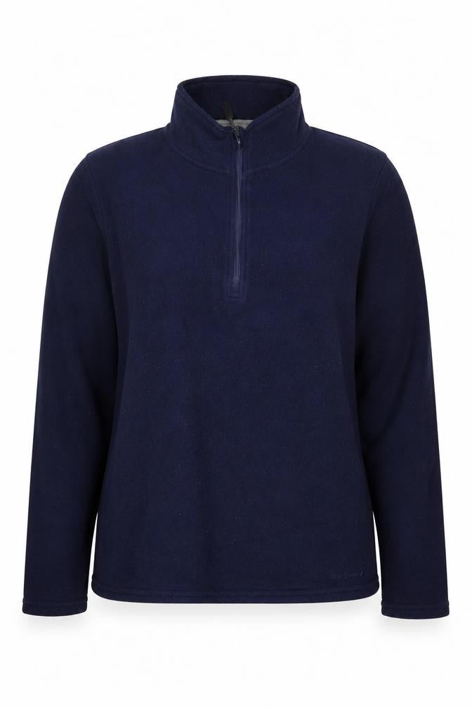 Peter Storm Women's Blue Fleece Sweatshirt Size 12