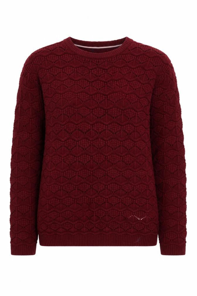 Kangol Women's Red Crew Neck Pullover Jumper M