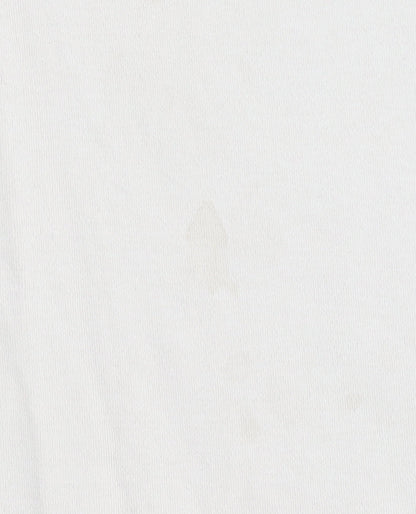 Close-up detail of Honor Millburn Women's Beige Cotton T-Shirt M