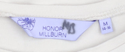 Additional view of Honor Millburn Women's Beige Cotton T-Shirt M