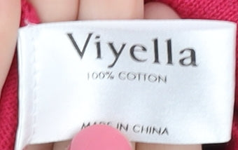Viyella Women's Red Petite Pullover Jumper L