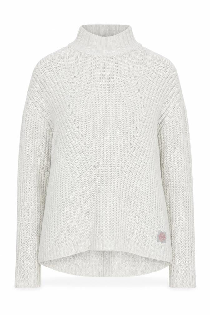 Superdry Women's Ivory High Neck Pullover Jumper XS