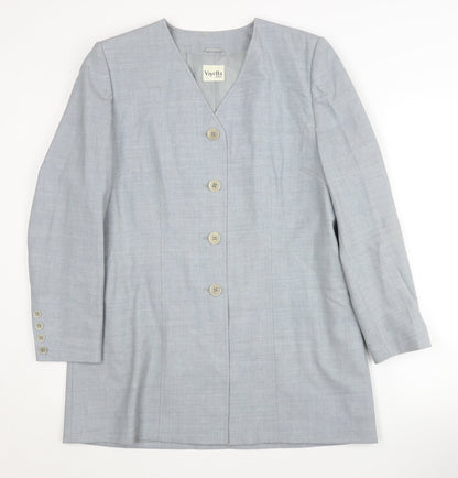 Viyella Women’s Grey Petite Blazer UK 14