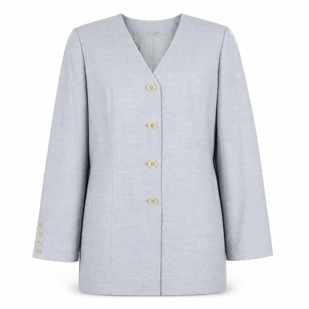 Viyella Women’s Grey Petite Blazer UK 14
