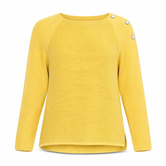 J by Jasper Conran Women's Yellow Pullover Jumper Size 8