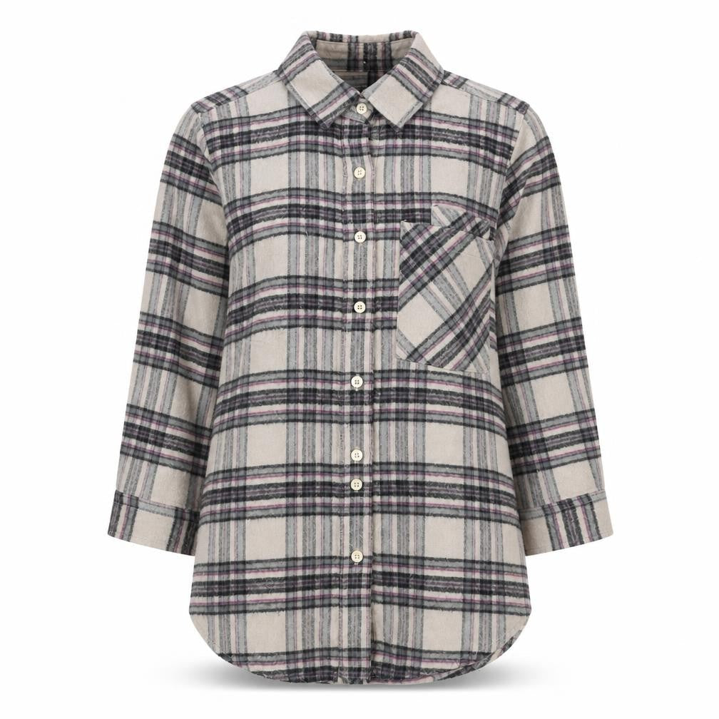 Quiksilver Unisex Multicoloured Plaid Button-Up Shirt M
