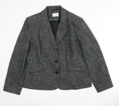 Eastex Women's Grey Blazer, Size 16, Business Casual
