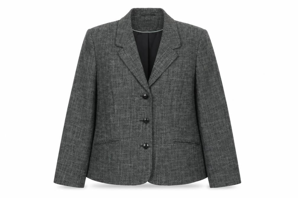 Eastex Women's Grey Blazer, Size 16, Business Casual