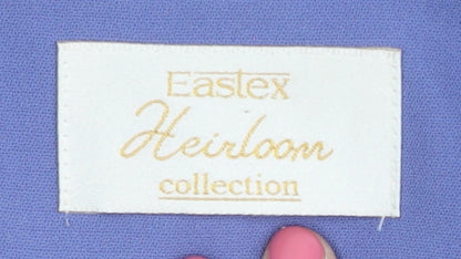 Eastex Womens Blue Blazer Size 16 Three-Button