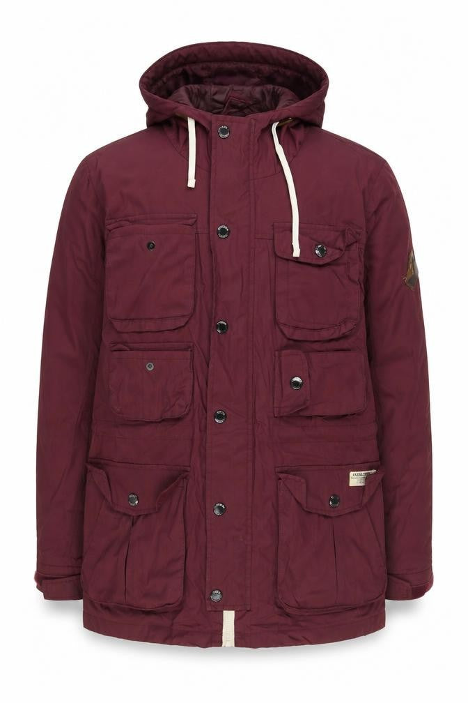 Jack & Jones Men's Red Anorak Jacket, Size S