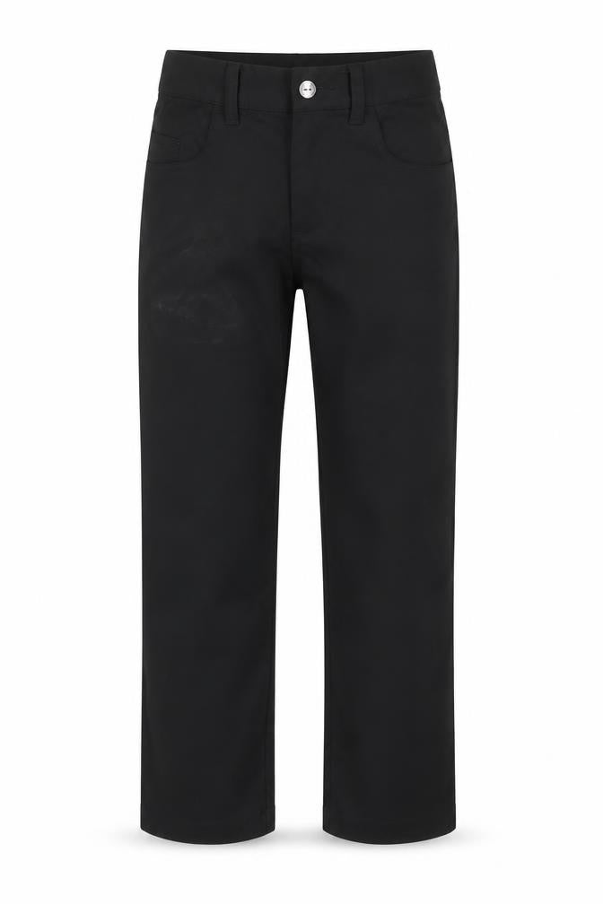 Puma Boys Black Trousers Size 9-10 Years Polyester