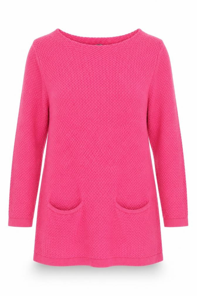 Laura Ashley Women's Pink Tunic Jumper Size 10