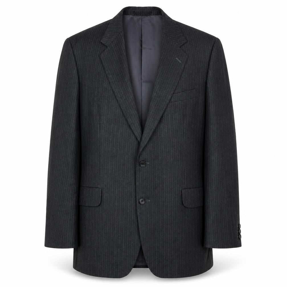 Magee Men's Grey Wool Blazer, Size 42 REG, Elegant Style