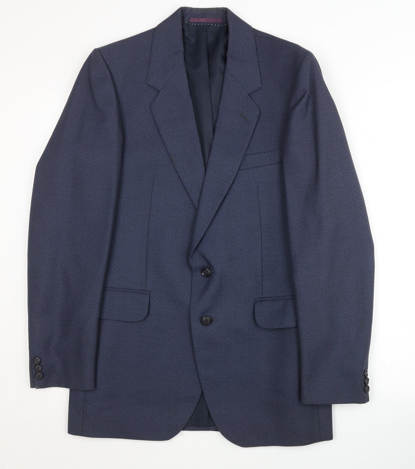 Centaur Men's Blue Blazer Jacket Size 38R Classic Style