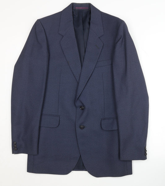 Centaur Men's Blue Blazer Jacket Size 38R Classic Style