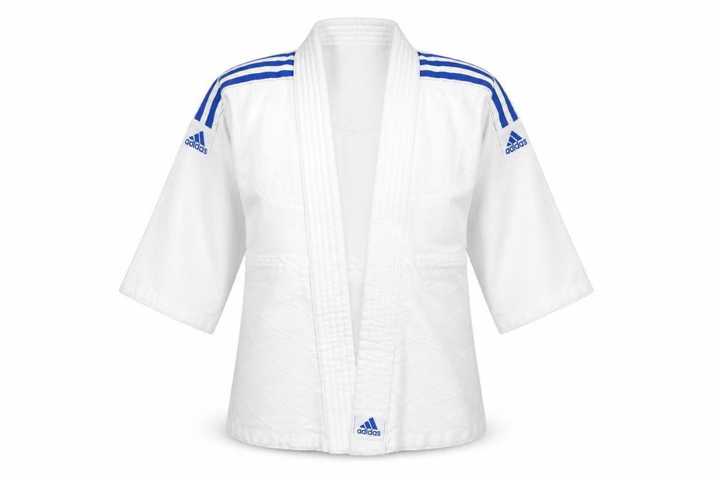 Adidas Boys White Martial Arts Jacket 4-5 Years
