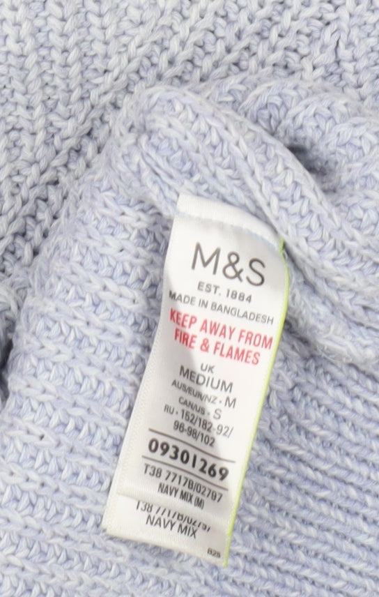 Marks and Spencer Women's Multicoloured Pullover Jumper M