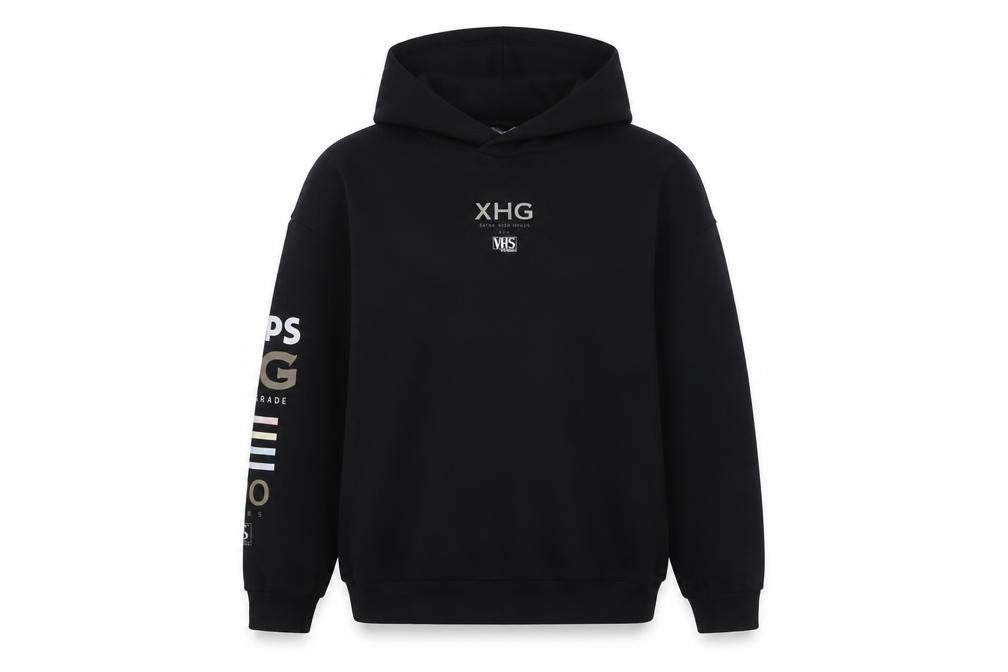 Zara Women’s Black Hoodie S, Graphic Print, New