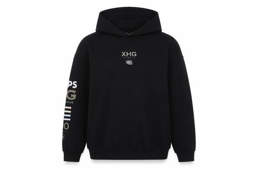 Zara Women’s Black Hoodie S, Graphic Print, New