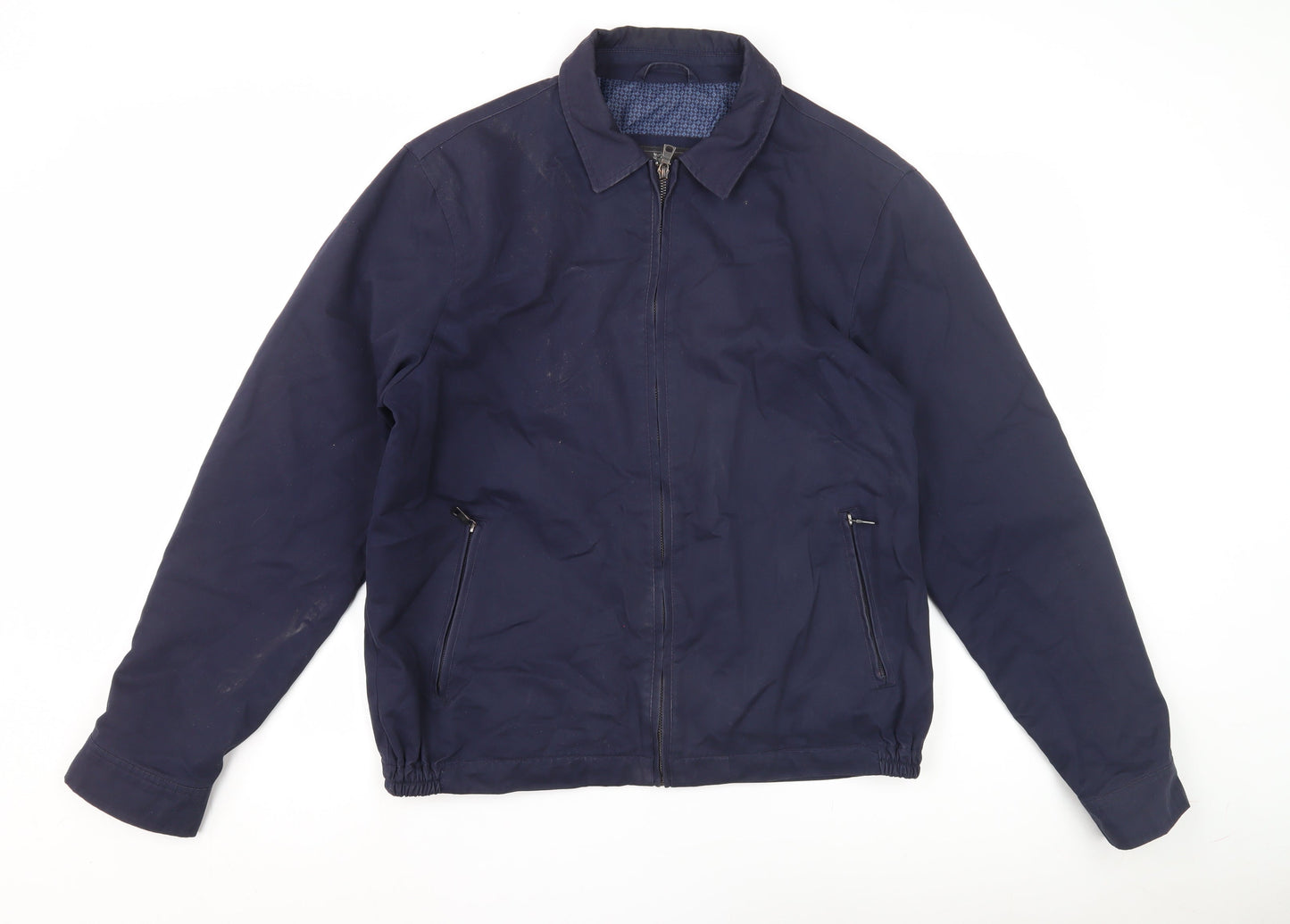 Marks and Spencer Men's Blue Medium Basic Jacket