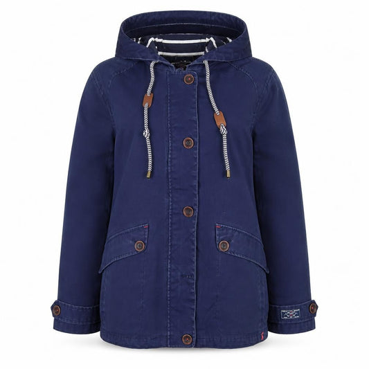 Joules Women's Blue Waterproof Jacket Size 12