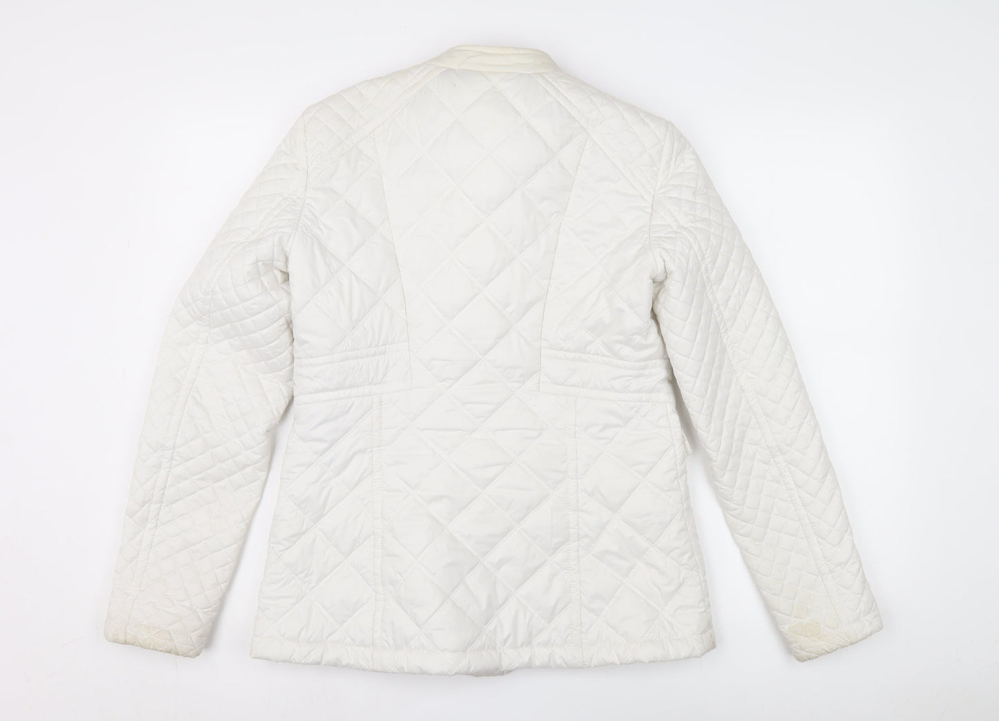 Marc New York Women's White Quilted Jacket, S, Casual