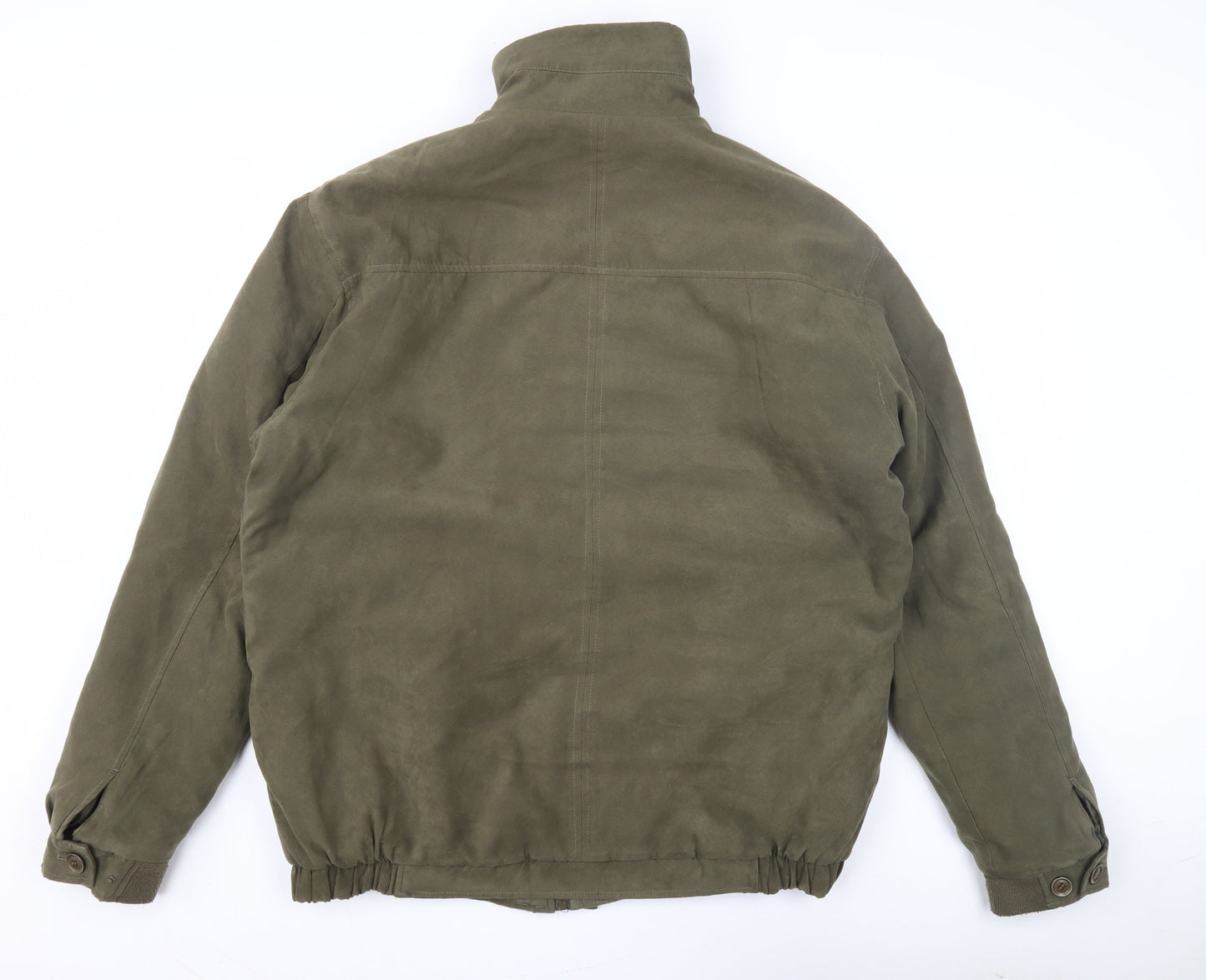 Invicta Men's Green Basic Jacket M Stand-Up Collar