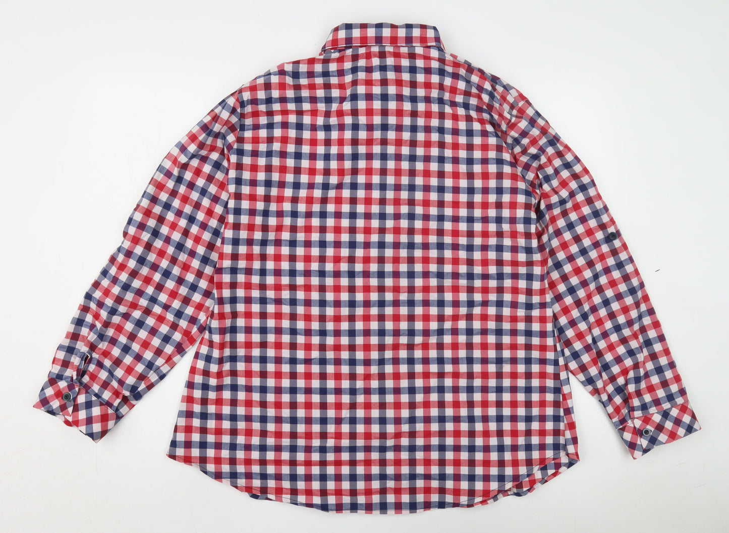 AMASRA Men's Multicoloured Check Long Sleeve Shirt