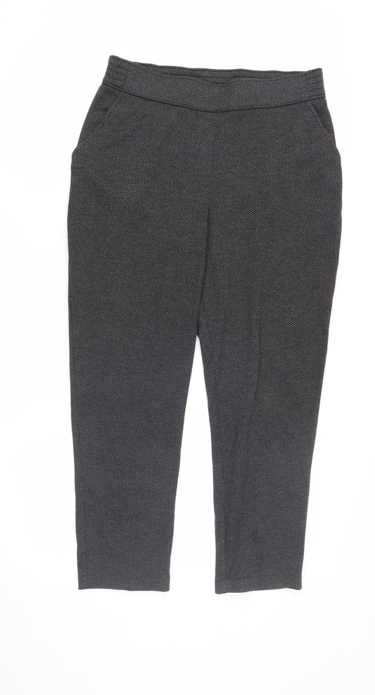 Bonmarché Women's Black Trousers Size 12 Regular