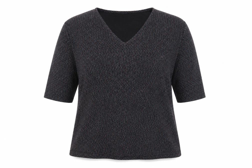 Hush Women's Multicoloured V-Neck Top Size 14